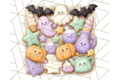 Haunted Sweet Shoppe PNG Clipart, Pastel Halloween Bakery Product Image 4