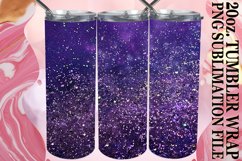 Glitzy Leopard Print Tumbler Design: Sublimation - 20oz Product Image 1