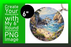 Enchanting Views: Round Sublimation Masterpieces Product Image 1