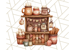 Snowman Family Clipart PNG Winter Holiday Art Product Image 4