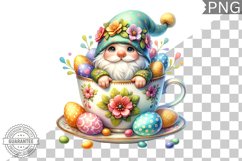 Easter Gnome Sublimation - Clipart PNG Design Product Image 1