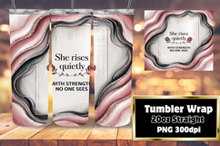 Sublimation Ready 20oz Tumbler , Religious Product Image 1