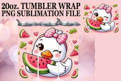 Tender love 20oz tumbler wrap, Cute Goose Product Image 1