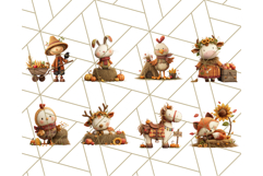 Scarecrow Festival Friends PNG Clipart Product Image 4