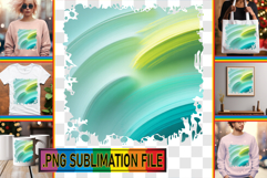 LUMINOUS Tote Bag Sublimation Ideas, Funky Pattern Product Image 1