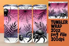 EXQUISITE 20oz Tumbler PNG Template , Halloween Product Image 1
