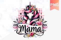 Mama Sublimation - Mother's Day Clipart PNG Design Product Image 1