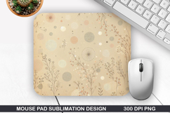 Vintage Mouse Pad Sublimation PNG Design - Mouse Pad PNG Product Image 1