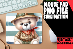 Whimsical MOUSE PAD Fun Designs, Teddy Bear Product Image 1