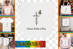 Unique TOTE BAG Art PNG, Religious Product Image 1