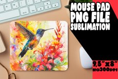 Colorful Bird Pattern Mouse Mat Product Image 1