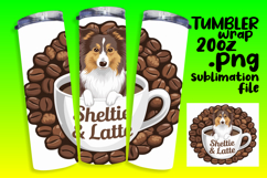 PLAYFUL 20oz Tumbler Design for Customization , Coffee Dog Product Image 1