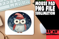 Boho Holiday Mouse Pad Festive Magic Product Image 1