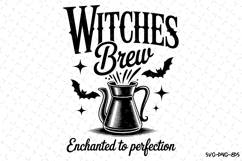 Witches Brew Svg | Halloween Svg | Svg Cut Files Product Image 1