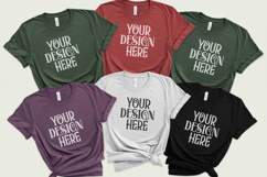 Christmas Family Matching Group Flat Lay T-Shirt Mockups Product Image 1