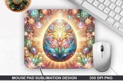Easter Eggs Mouse Pad Sublimation, Easter Mouse Pad PNG Product Image 1