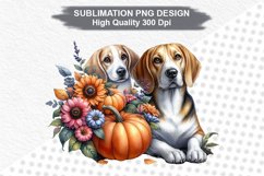 Halloween Dog - Halloween clipart Sublimation PNG Design Product Image 1