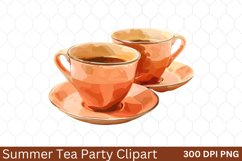 Summer Tea Party Clipart Product Image 1