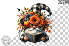 Halloween Gnome Sublimation - Clipart PNG Design Product Image 1