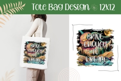 Cosmic Sky Sublimation, Brave Enough To Dream PNG Product Image 1