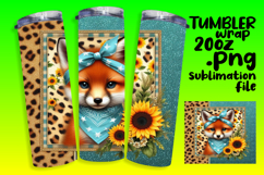 LUSH 20oz Tumbler Artwork for DIY , Cute Animals Product Image 1