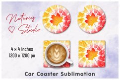 Fall TIE DYE Mini Bundle Sublimation - Tumbler, Mug, Coaster Product Image 4