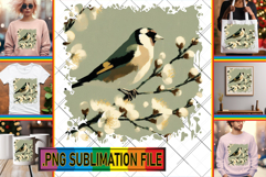 Vibrant TSHIRT Gift Ideas PNG, Birds Product Image 1
