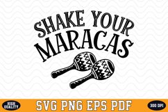 Shake your Maracas SVG | Quotes | SVG Cut files Product Image 1
