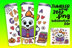 Bespoke 20oz Tumbler Artwork , Ghost Books Product Image 1