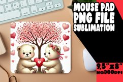 LUMINOUS DESK PAD ARTISTIC TOUCH, Valentine Bear Product Image 1