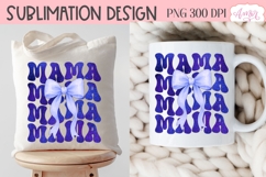 Mama sublimation PNG | Coquette Mom bow sublimation PNG Product Image 4