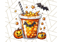 Monster Café Halloween PNG Clipart, Coffee Holiday Clip Art Product Image 4