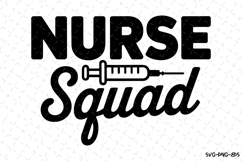 Nurse Squad Svg | Nurse Svg | Svg Cut Files Product Image 1