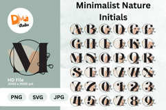 Minimalist Nature Initials Monogram Product Image 1