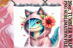Joyful Spirits 20oz tumbler wrap, Dino Product Image 1