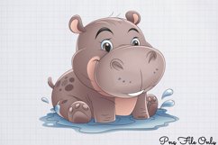 Watercolor Safari Adventure Clipart PNG Product Image 1