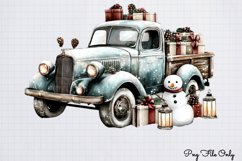 White Rustic Christmas Clipart PNG Product Image 1