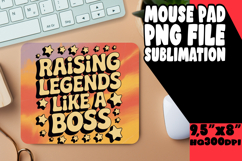 SWEET DESK PAD PNG STYLE, Father's Day Product Image 1