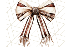 Western Style Bow PNG, Cute Cowboy, Cowgirl Coquette Png Product Image 4