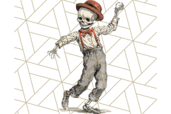Vintage Halloween PNG Clipart, 1950s Retro Graphics Clip Art Product Image 4