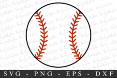 Base BAll SVG | SVG Cut files | Cricut Product Image 1