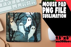 Autumn Stained Glass Mouse Pad Design Sublimation Art Product Image 1