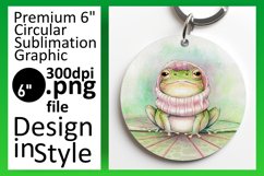 Creative Circle PNG Keychain Artwork , Animals Product Image 1