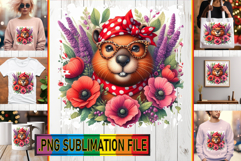 Joyful Sublimation TSHIRT Art, Cute Animals Product Image 1