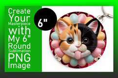 Stylish Circle Design for Sublimation , Holiday Pets Product Image 1
