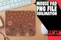 Playful DESK mat Fun Sublimation, Leopard Print Product Image 1