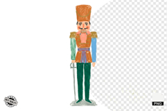 Christmas Nutcracker Soldier Clipart Product Image 1