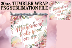 Magical mornings 20oz tumbler wrap, Mother's Day Product Image 1