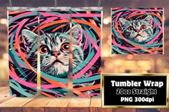 Whisker Wonderland: Sublimation Tumbler Delights Product Image 1