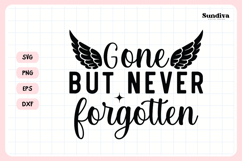 40 Heartfelt Memorial Quotes SVG Bundle Product Image 10